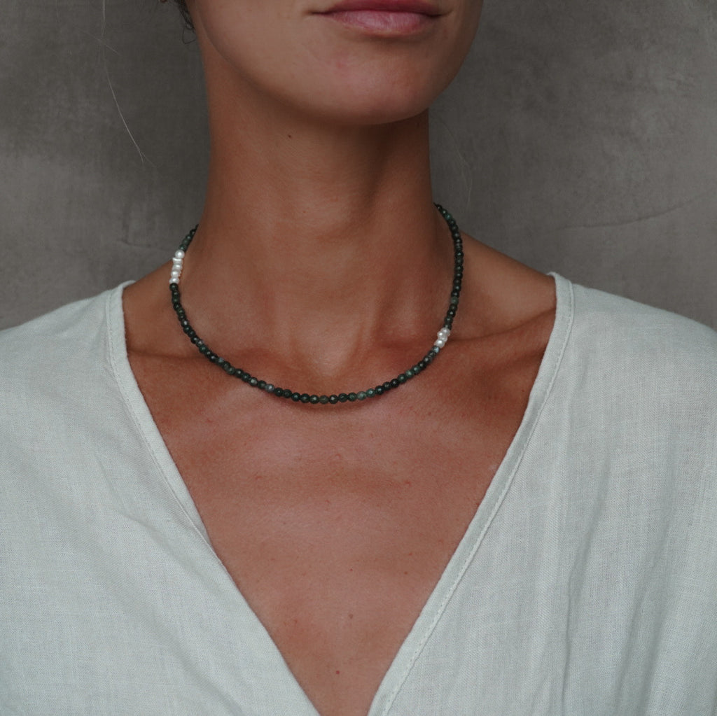The Moss Agate Pearl