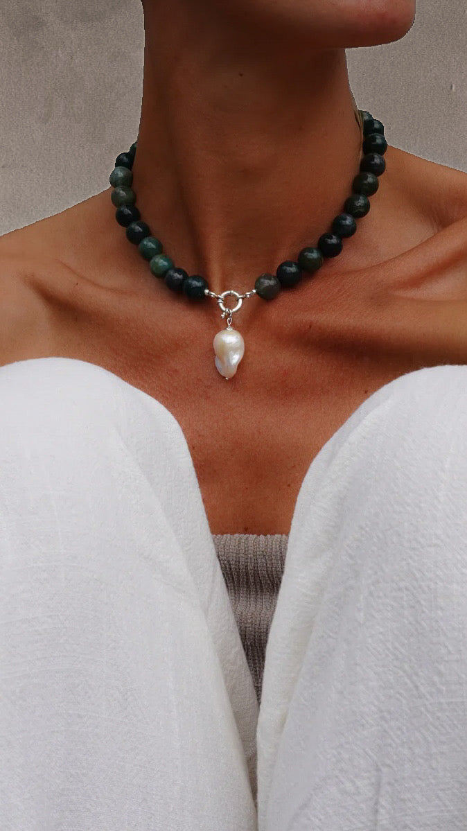 The Bold Baroque Pearl Pendant