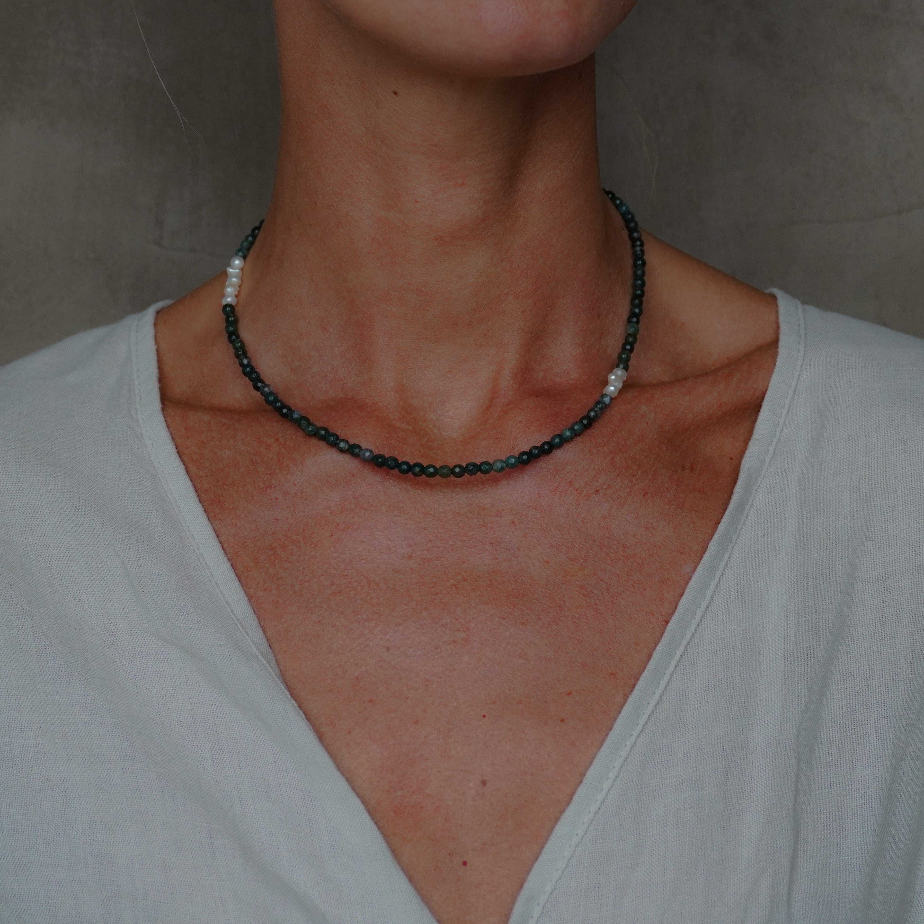 The Moss Agate Pearl