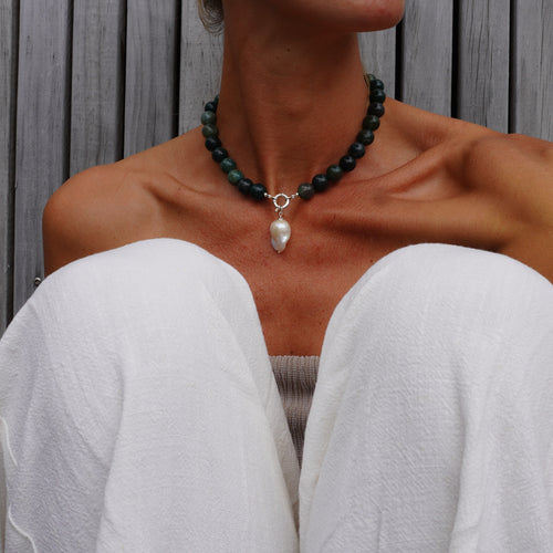 The Bold Baroque Pearl Pendant