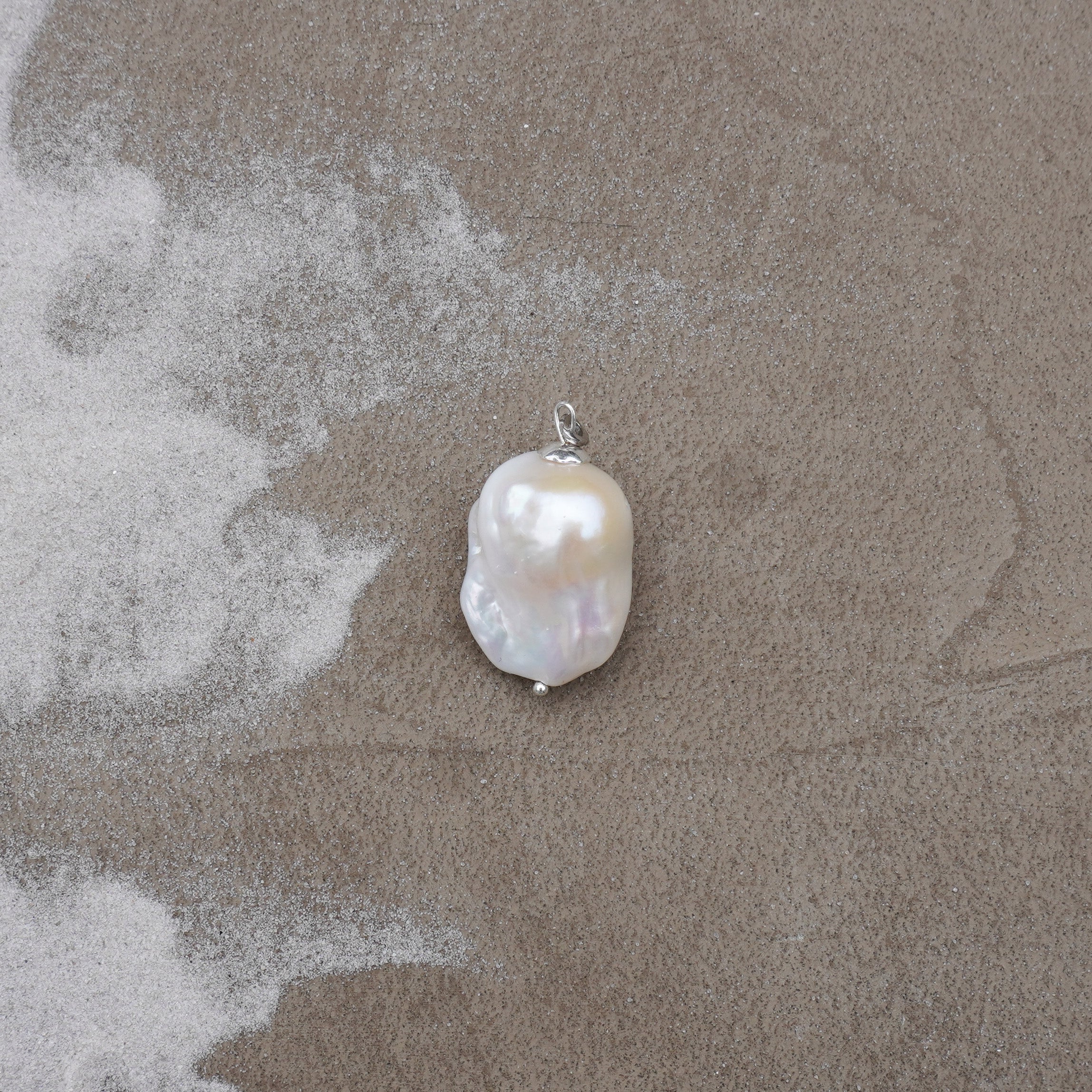 The Bold Baroque Pearl Pendant