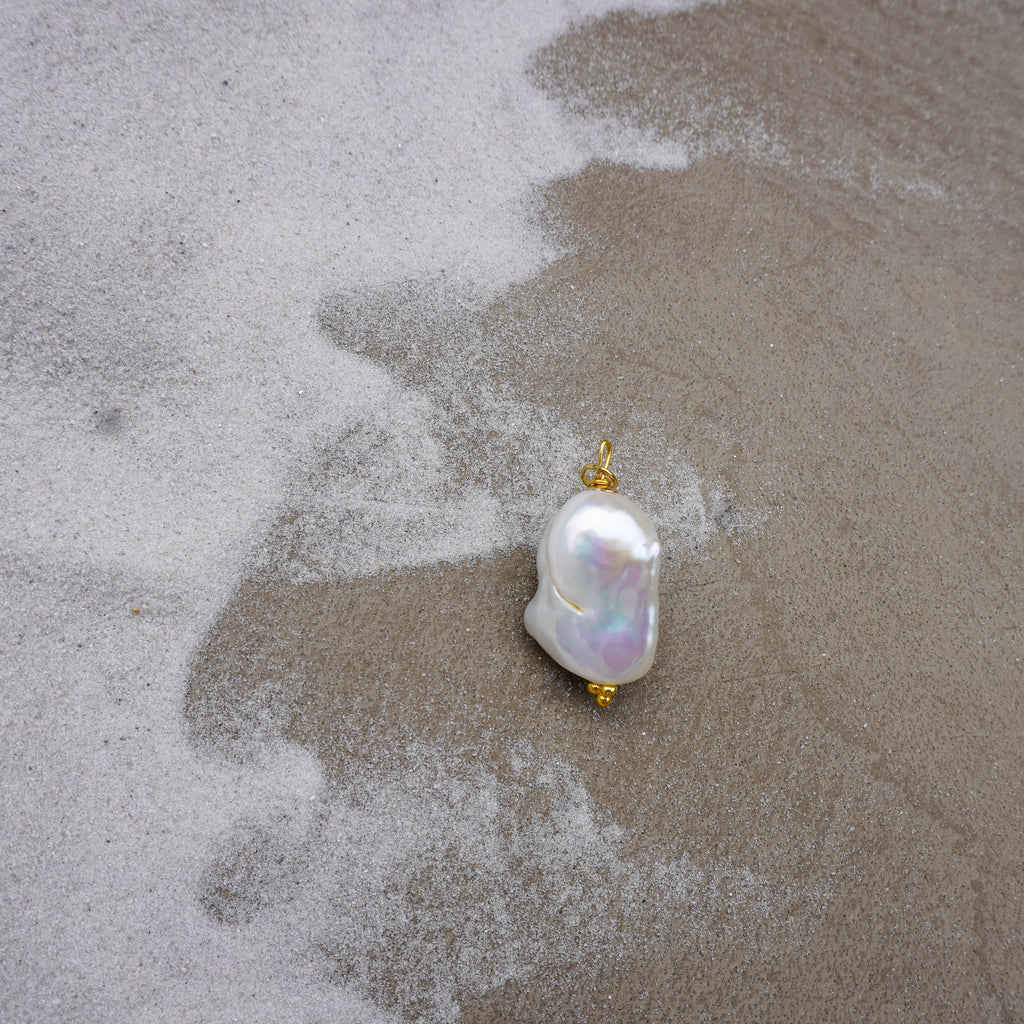 The Bold Baroque Pearl Pendant