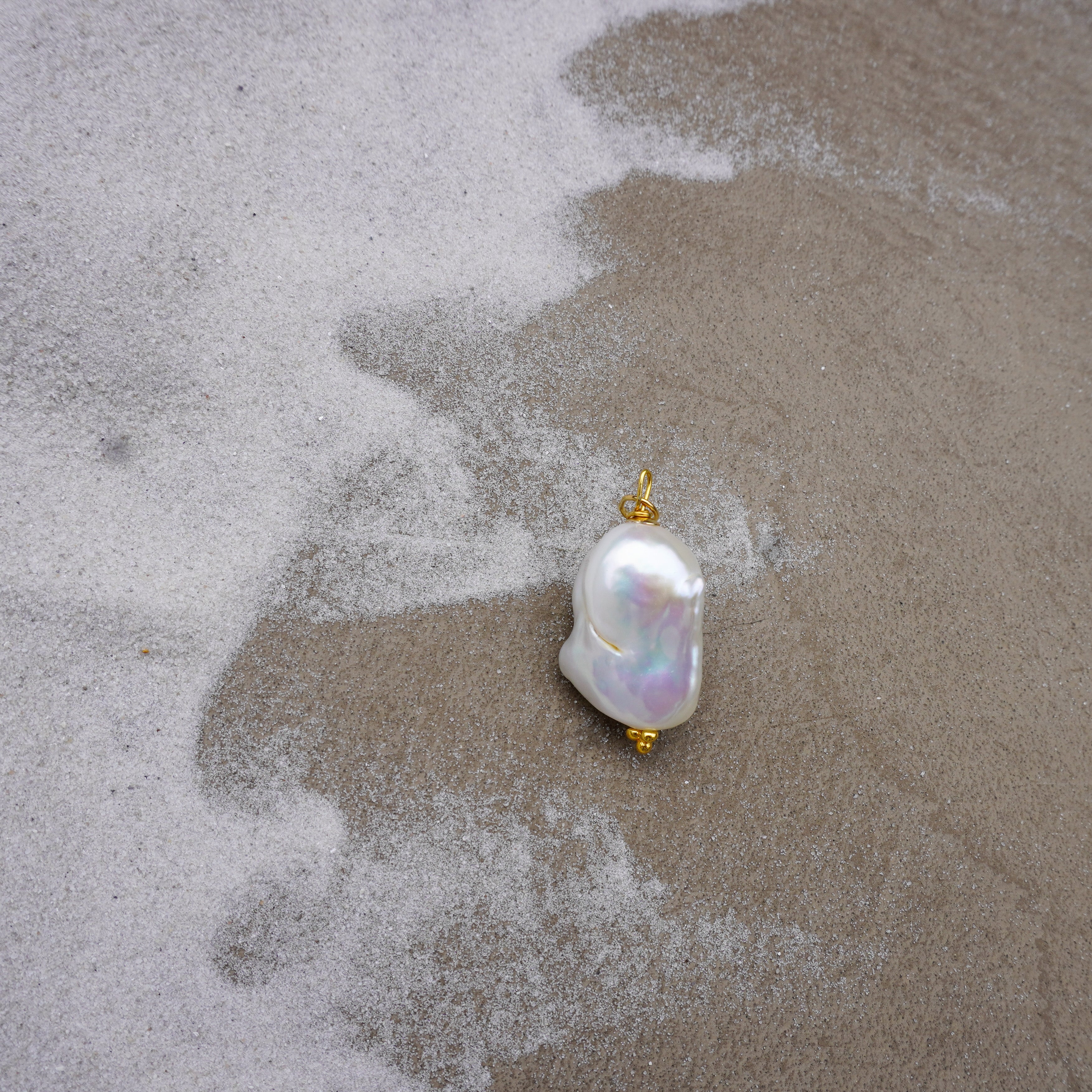 The Bold Baroque Pearl Pendant