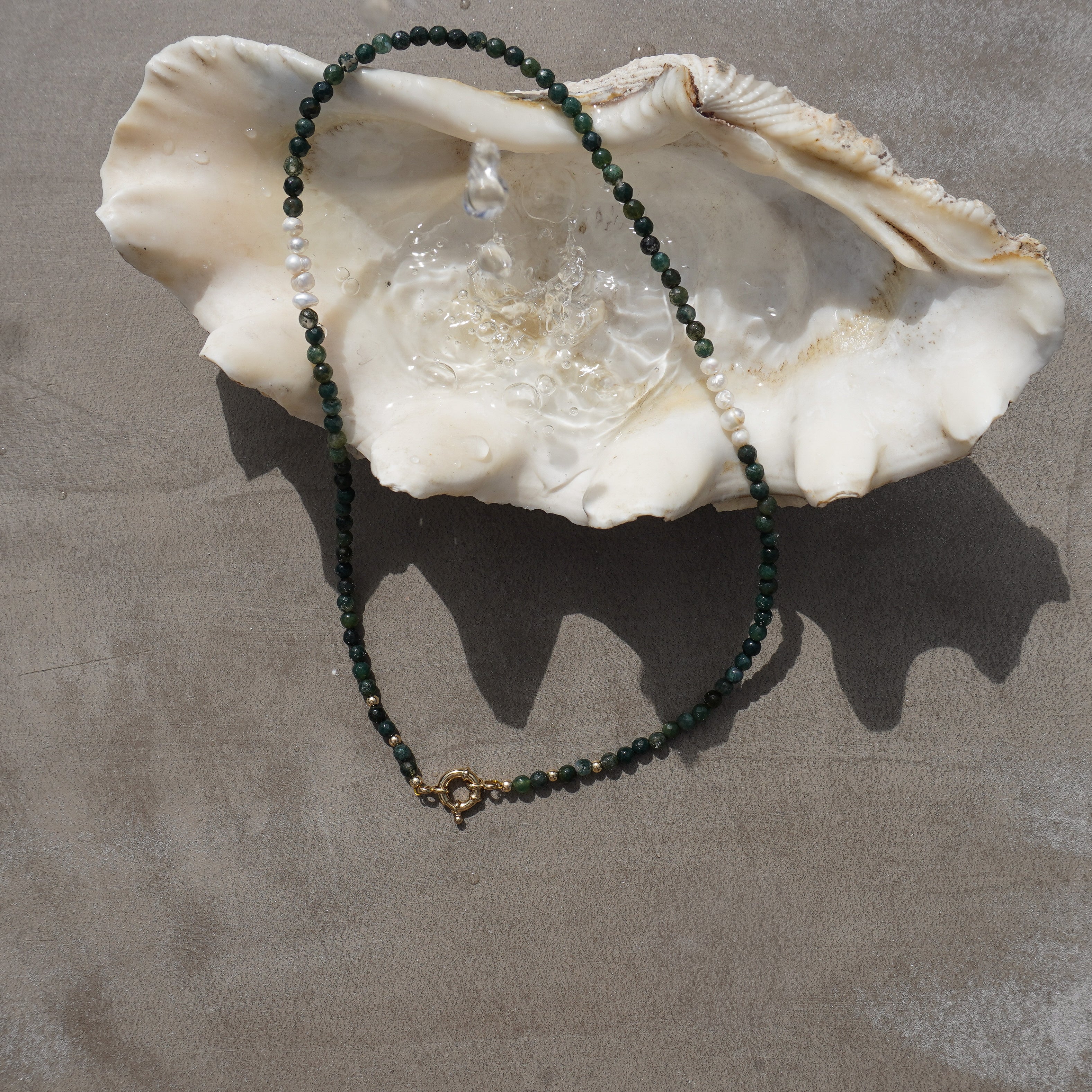 The Moss Agate Pearl