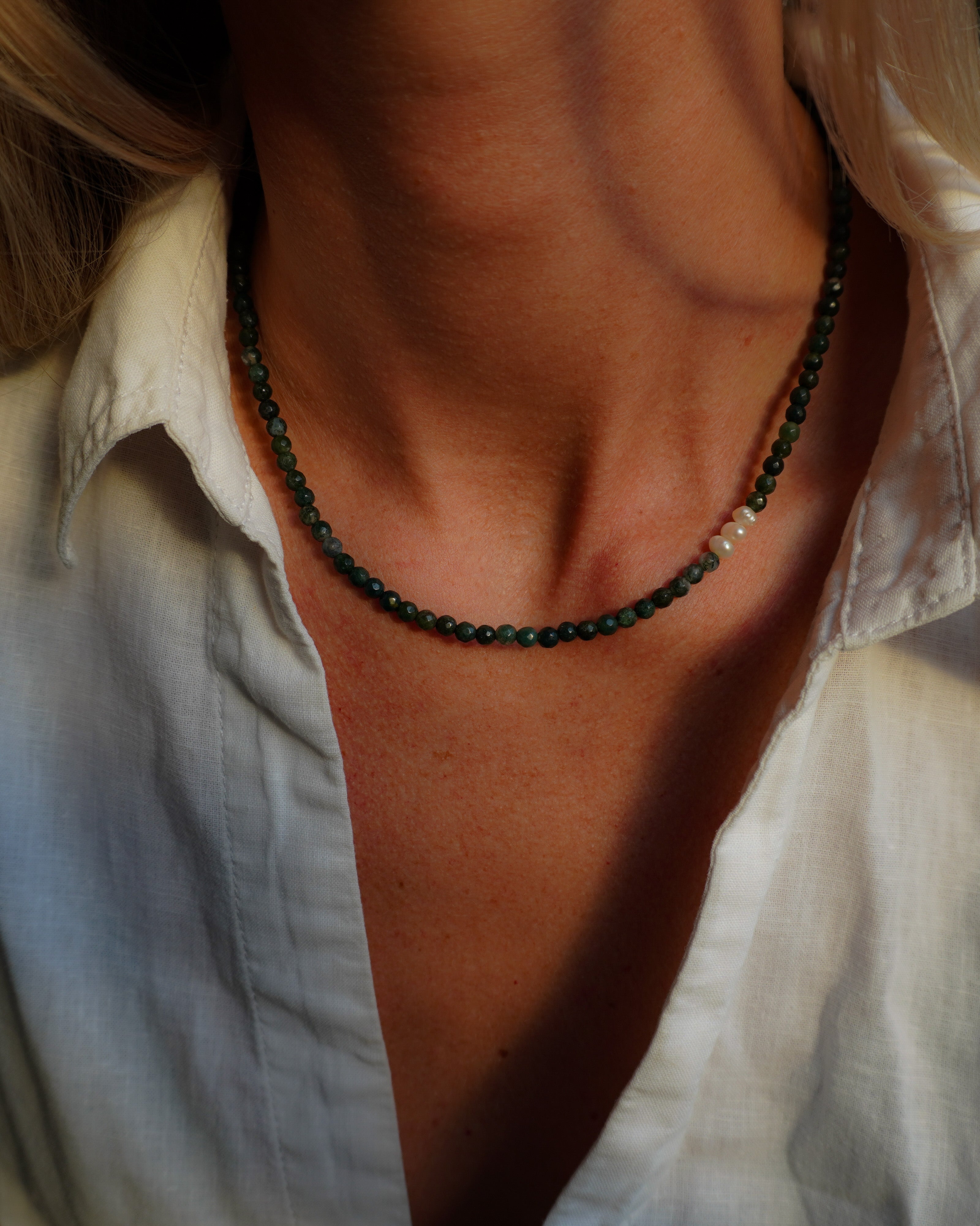 The Moss Agate Pearl